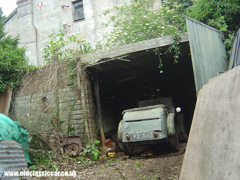 My Austin 7 special glimpses daylight for the first time in exactly fifty years.