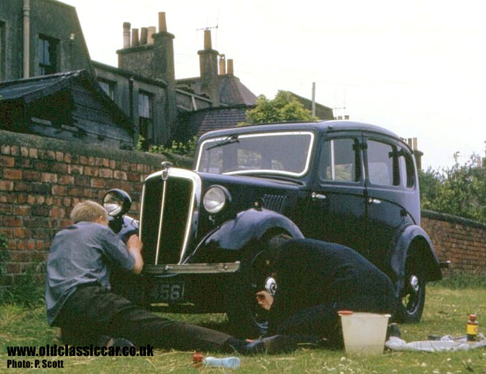 Working on the Morris 8 Series 1