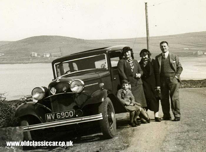 1932 Ford at Croyde Bay