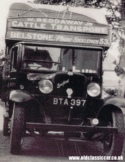 Pre-war Bedford lorry