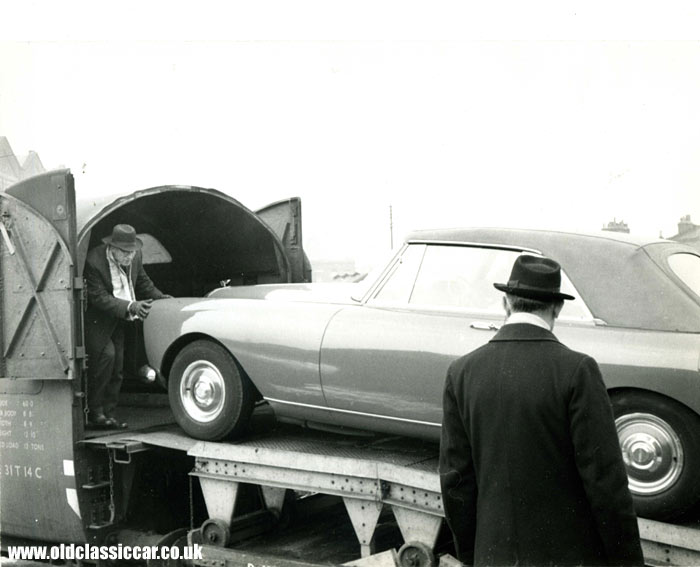 A Bentley Continental of the early 60s