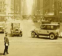 1920s American taxi cabs