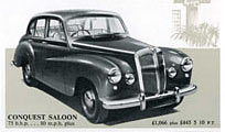 Daimler Conquest saloon version