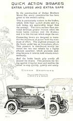 Advert for Dodge in 1923