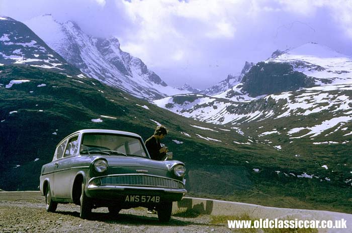 Another colour photo of a Ford 105E Anglia