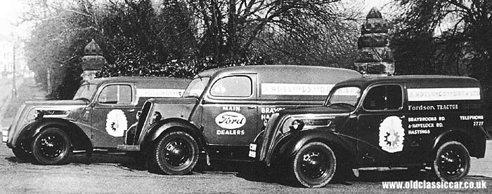 Fordson E04C and E83W vans