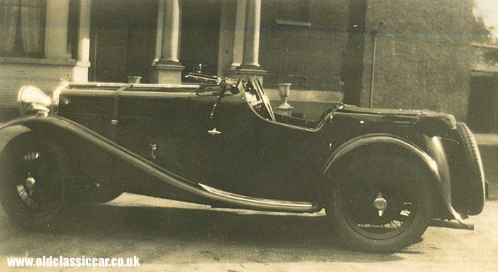 A Wolseley Hornet Special with coachwork by Freddie March