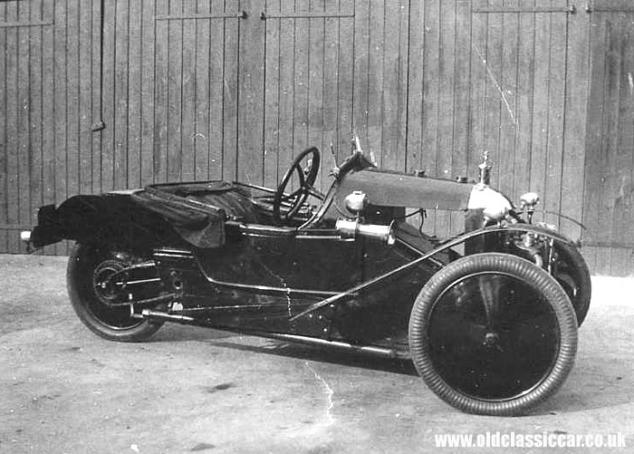 A pre-war 3 wheeler Morgan