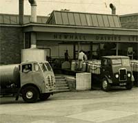 Milk tankers used by Newhall Dairies Ltd