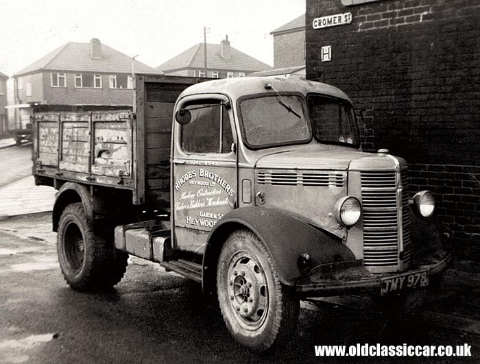 An old Bedford lorry in Manchester