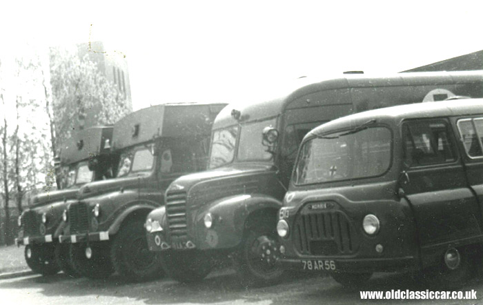 Various RAF vehicles including a J2 Minibus