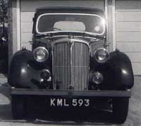 1939 Rover 14 car