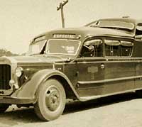 1933 Thornycroft bus in Brazil