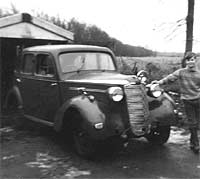 A 1939 Vauxhall 14 car