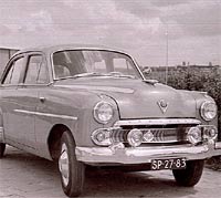 A 1955 Vauxhall Velox