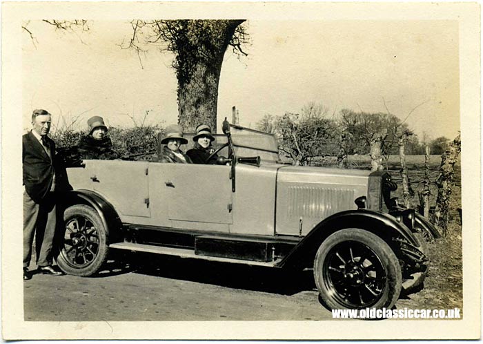 A Morris Cowley tourer of the 1920s