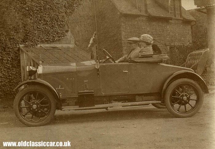 Wolseley touring car of the 1920s