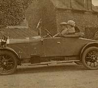 1920s Wolseley car