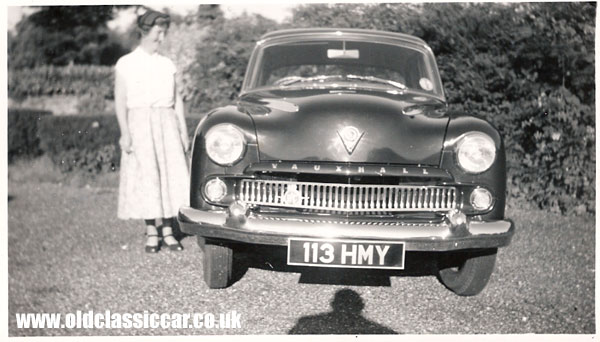1950's Vauxhall Wyvern car.