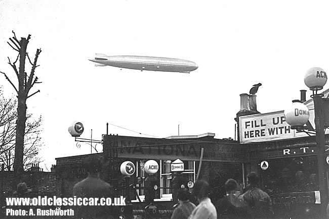 The Graf Zeppelin airship