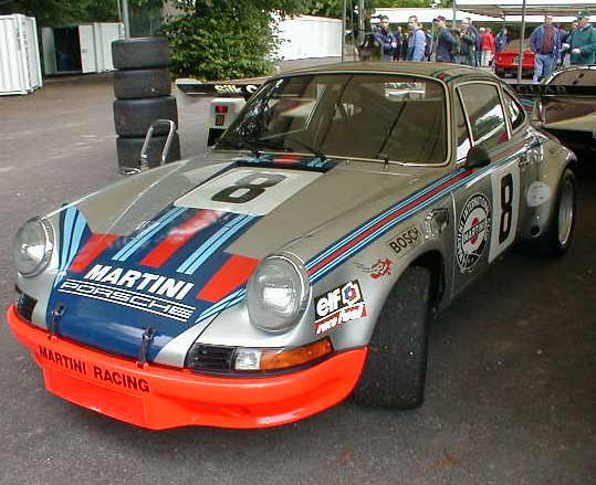 Porsche 911 Martini photograph