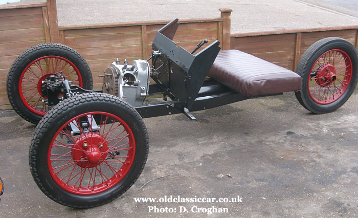The BSA's rolling chassis