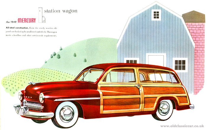 Mercury sales catalogue for 1949